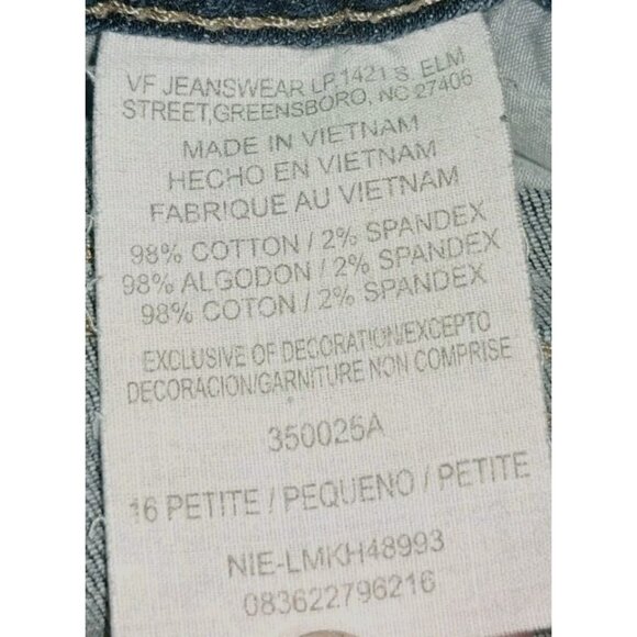 Lee Women's Size 16 Petite Mid-rise Bootcut Jeans 36x27 - Picture 5 of 6